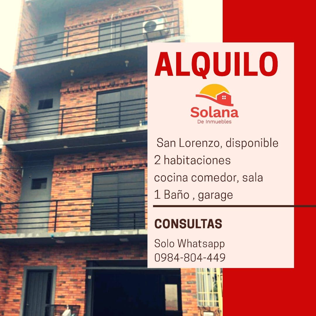 DEPARTAMENTOS EN SAN LORENZO
